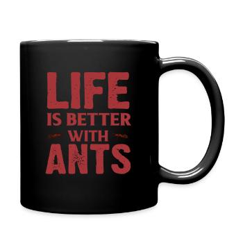ants - Full Colour Mug - black - Right