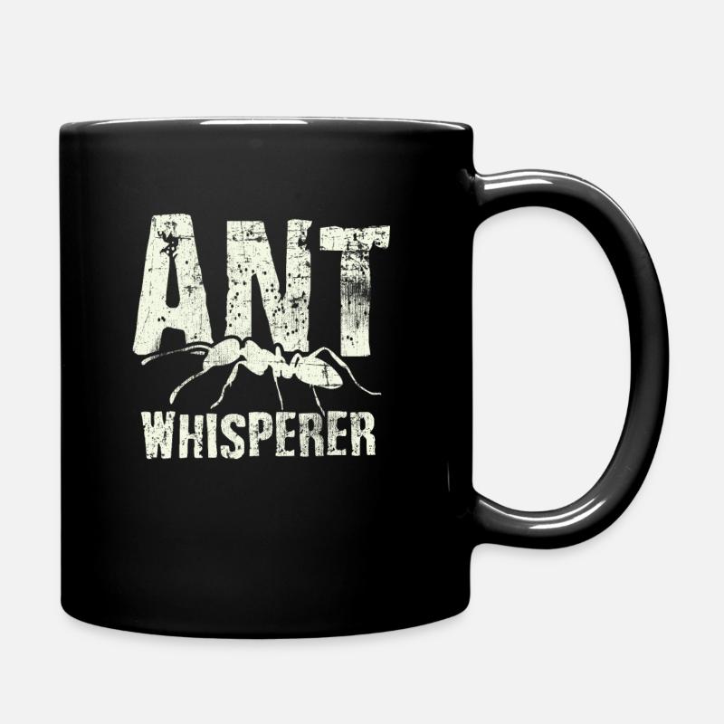 Ameisen Flüsterer - Tasse einfarbig - Schwarz