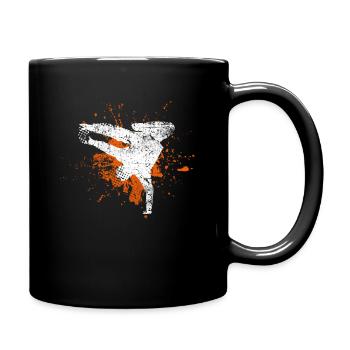 breakdancer - Full Colour Mug - black - Right