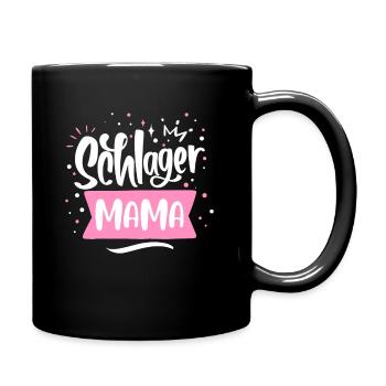 Schlager Mama - Full Colour Mug - black - Right