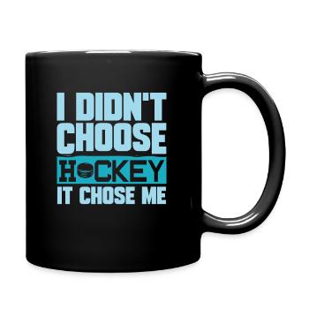 Eishockey - Tasse einfarbig - Schwarz - Rechts