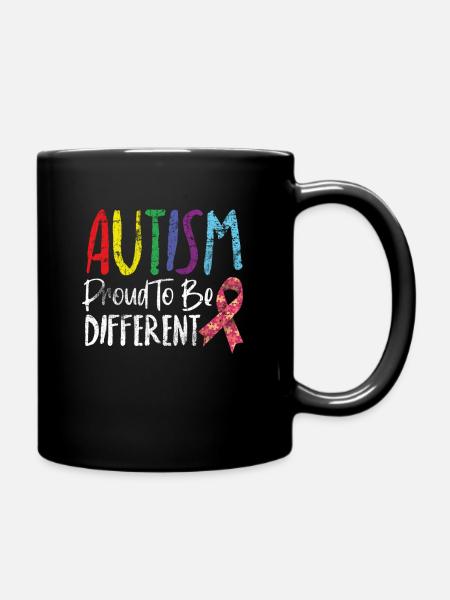 autisme - Mug uni - noir