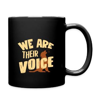 Dogs Animal Welfare - Full Colour Mug - black - Right