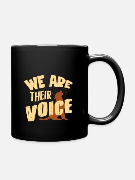 Chiens Protection des animaux - Mug uni - noir
