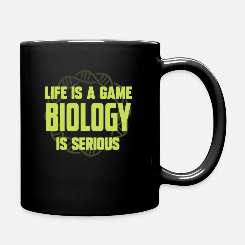 Biologie - Tasse einfarbig - Schwarz