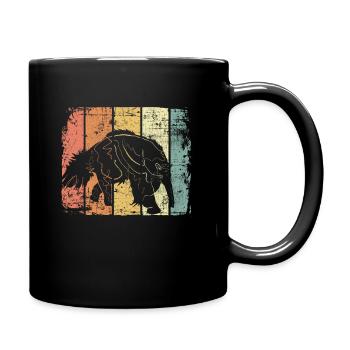 anteater - Full Colour Mug - black - Right