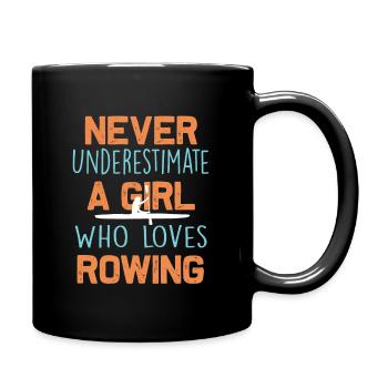 aviron - Mug uni - noir - Droite
