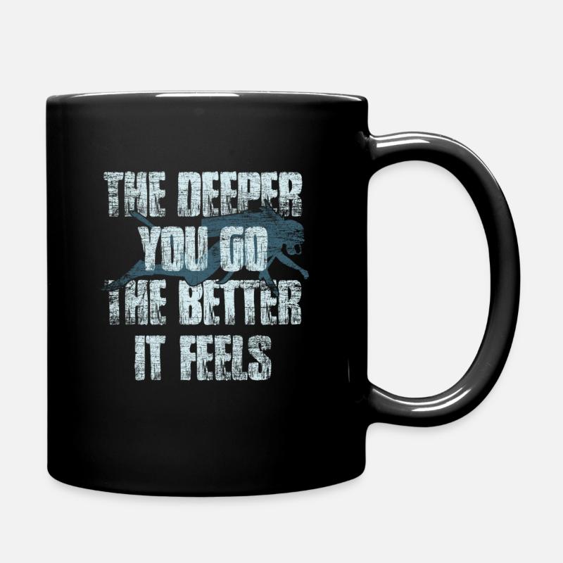 diving - Full Colour Mug - black