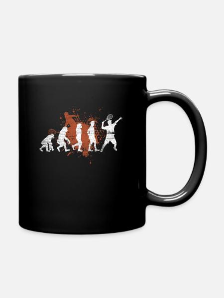 tennis - Mug uni - noir