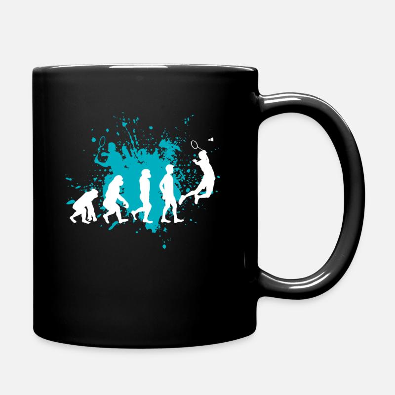 Badminton - Tasse einfarbig - Schwarz