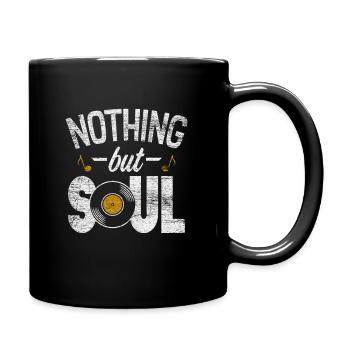 Musique soul - Mug uni - noir - Droite