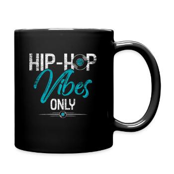 Hip hop - Mug uni - noir - Droite