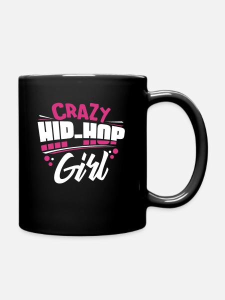 Fille de hip hop - Mug uni - noir