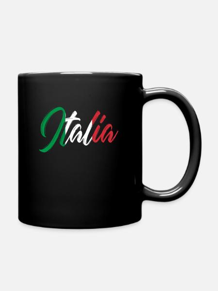 Italie - Mug uni - noir