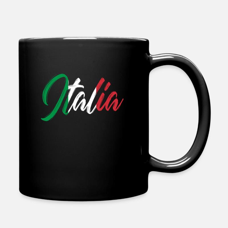 Italie - Mug uni - noir