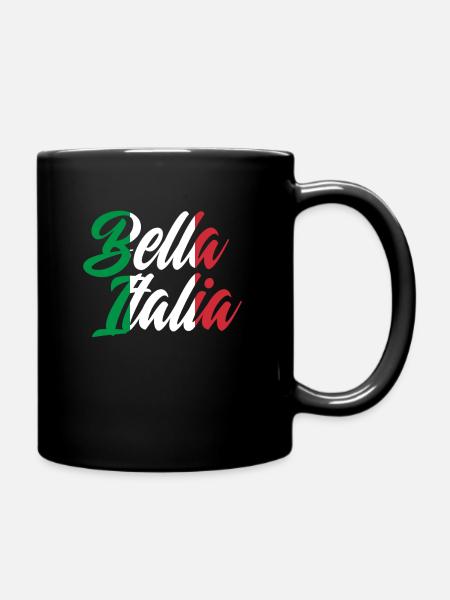 Italie - Mug uni - noir