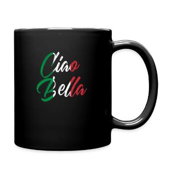 Italie - Mug uni - noir - Droite