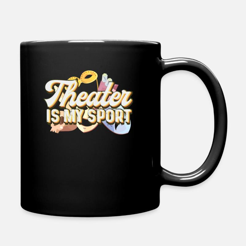 Acting Theatre - Full Colour Mug - black