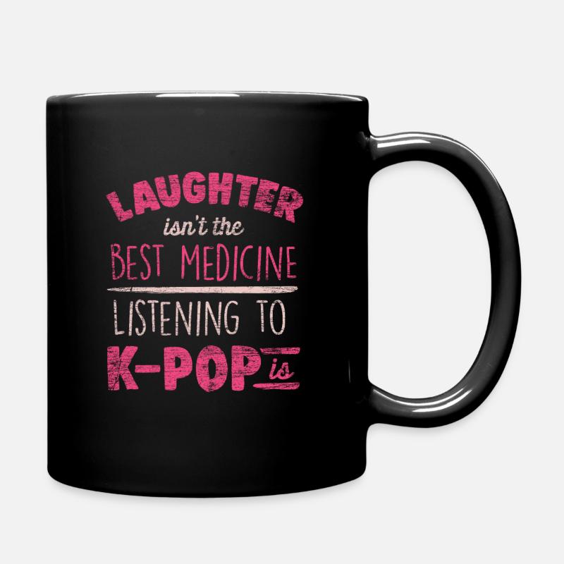 K-Pop - Tasse einfarbig - Schwarz