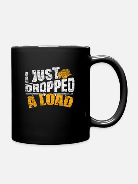 Trucker - Full Colour Mug - black