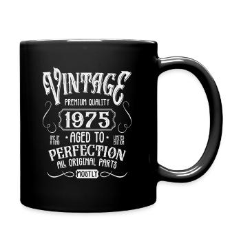 Birthday born 1975 - Full Colour Mug - black - Right
