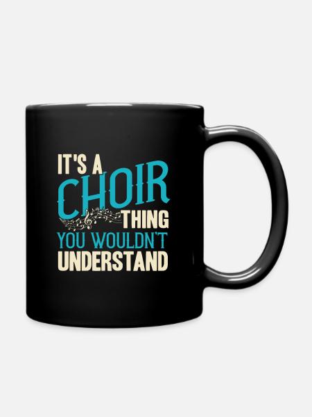 Choir - Full Colour Mug - black