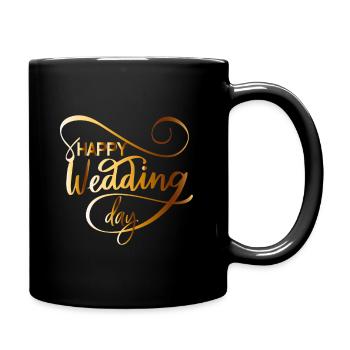 Wedding gifts | Wedding saying JGA | Shirt - Full Colour Mug - black - Right