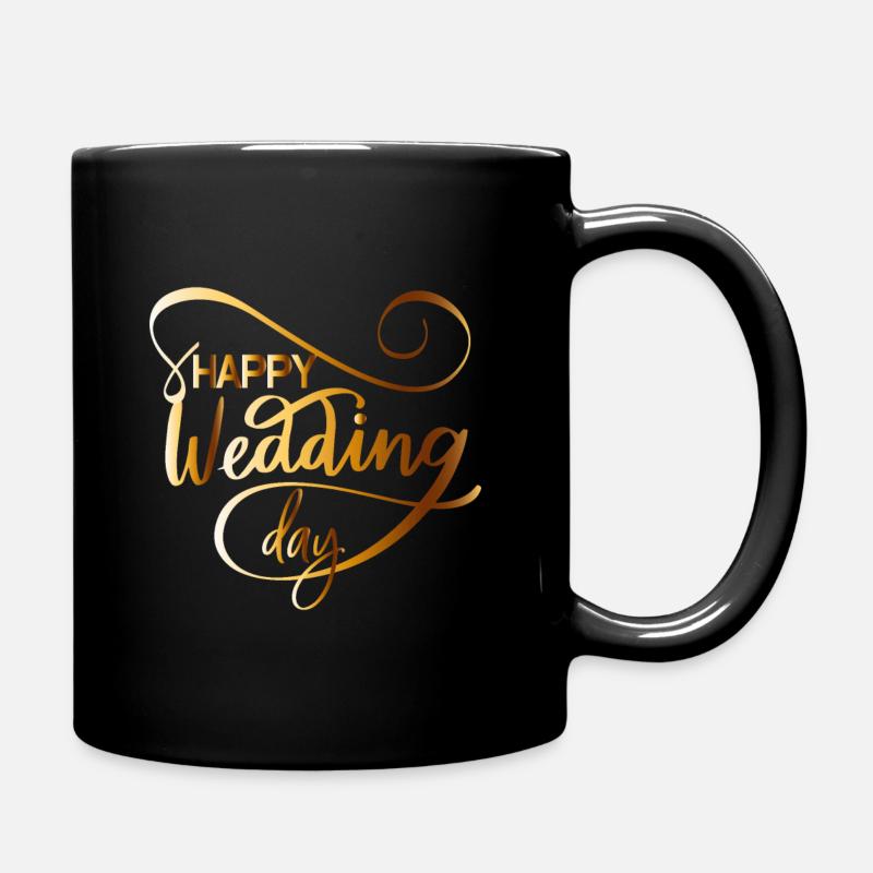 Cadeaux de mariage | Dire de mariage JGA | Chemise - Mug uni - noir