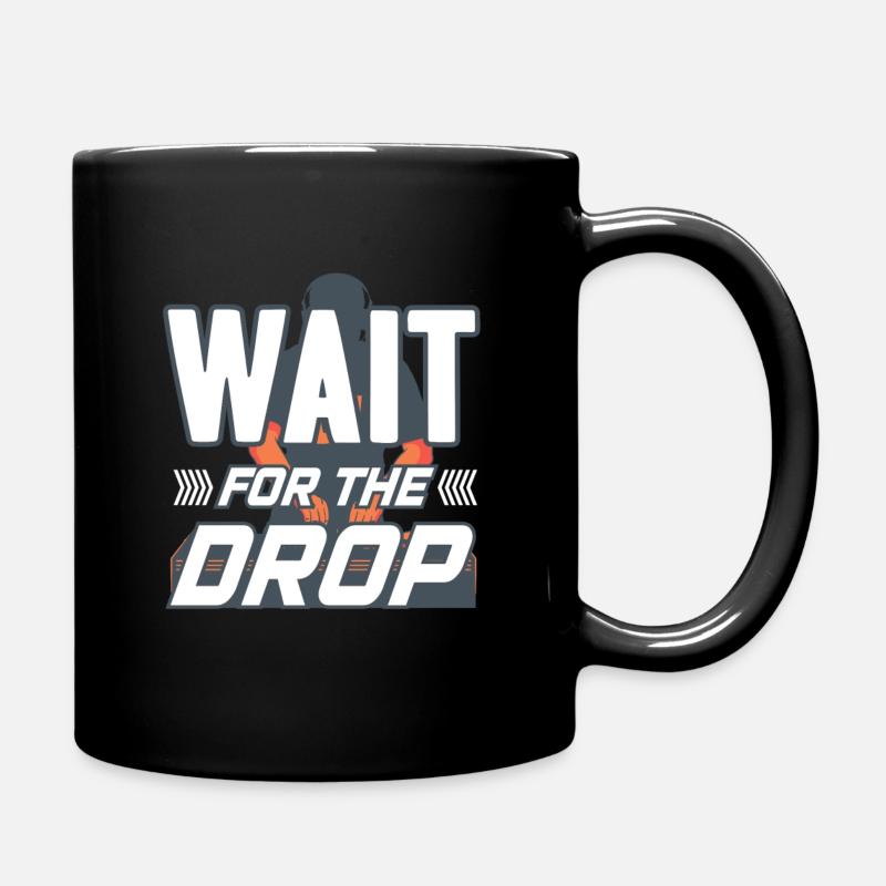 DJ party - Full Colour Mug - black