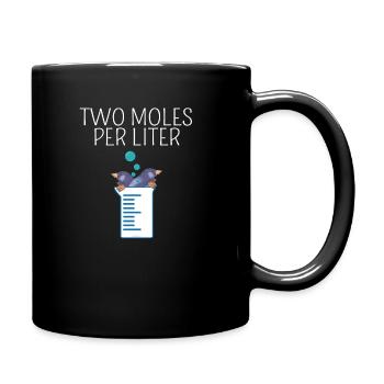 Chemistry Enthusiast - Full Colour Mug - black - Right