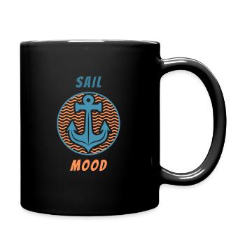 Sail-Mood - Tasse einfarbig - Schwarz - Rechts