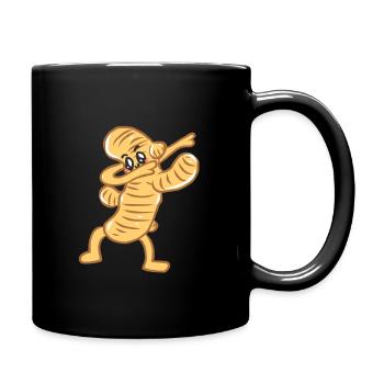Tanzen Steppen Abrocken Beaten Dancen Ingwer - Tasse einfarbig - Schwarz - Rechts