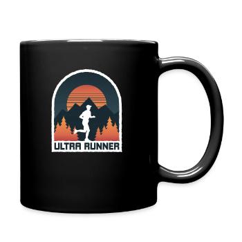Trail running & mountain running, ultra traileur - Mug uni - noir - Droite