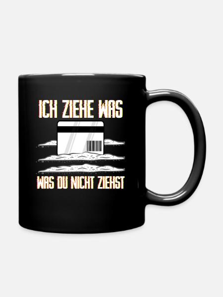 Hardtekk und Tekkno Hard Gabber Hardtekk Schra - Tasse einfarbig - Schwarz