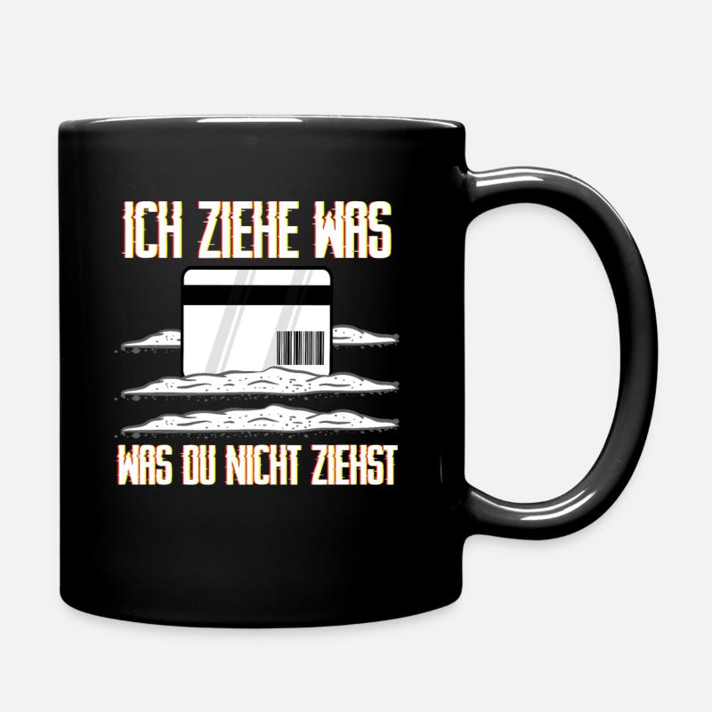 Hardtekk und Tekkno Hard Gabber Hardtekk Schra - Tasse einfarbig - Schwarz