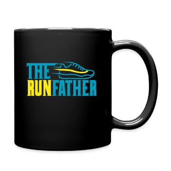 The runfather - Le père coureur - Mug uni - noir - Droite