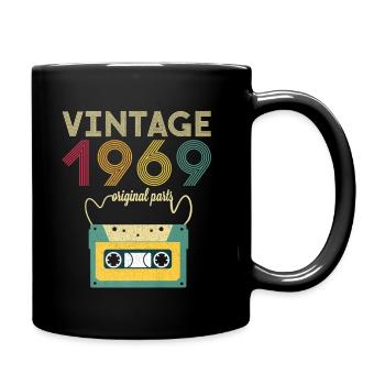 Year of Birth Gift Vintage 1969 Original Shirt - Full Colour Mug - black - Right