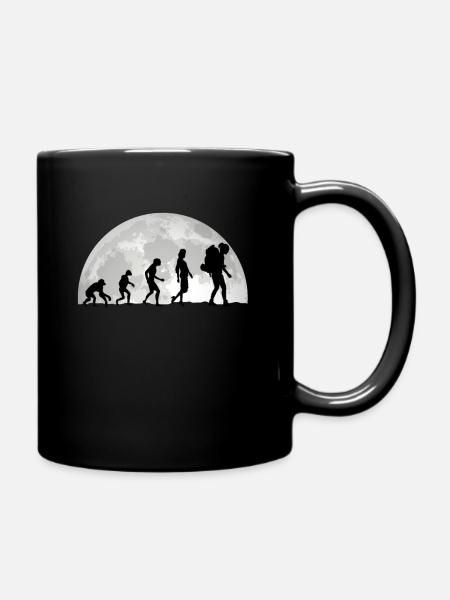 Evolution Wander Woman Au clair de lune Cadeau - Mug uni - noir
