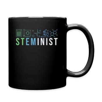 Steminist Mathe Technologie, Technologe Forschung - Tasse einfarbig - Schwarz - Rechts
