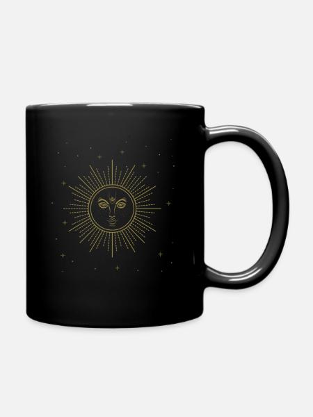 Boho, Bohemian, Boho Soleil - Mug uni - noir