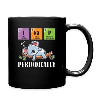 Chemie - Tasse einfarbig - Schwarz - Rechts
