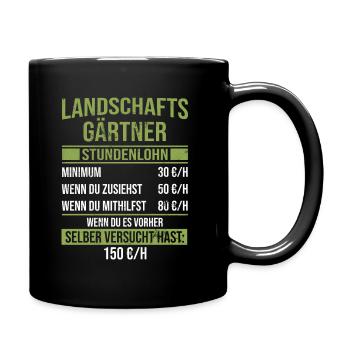 GardenIng Galabau Gardener - Full Colour Mug - black - Right