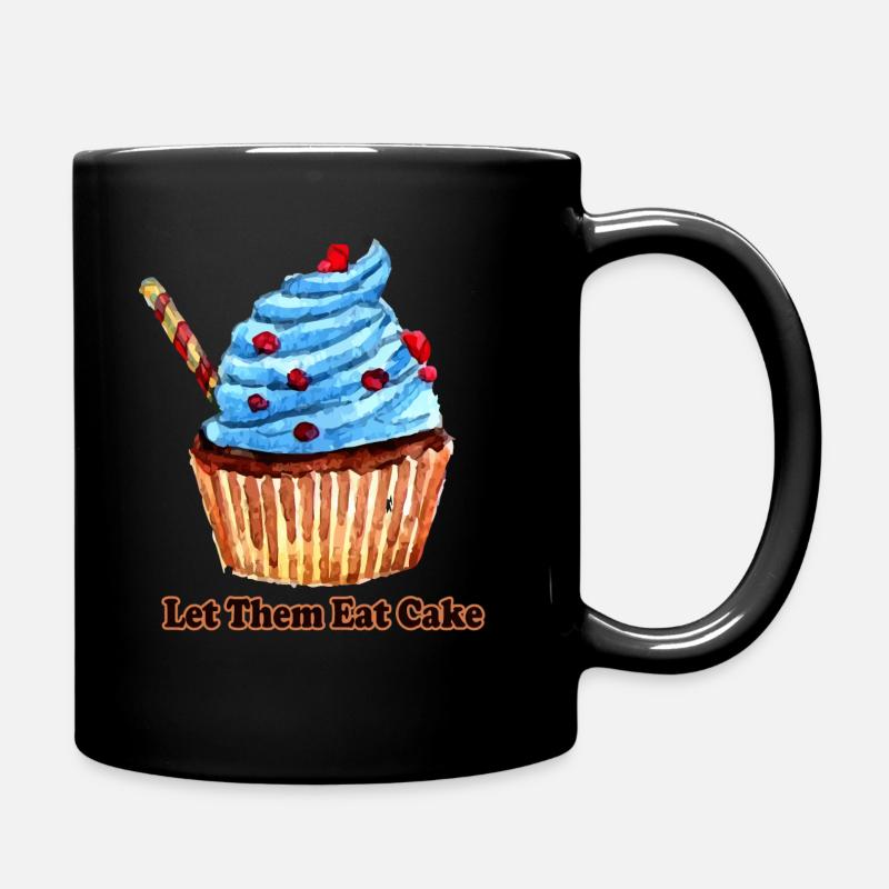 Cake - Full Colour Mug - black