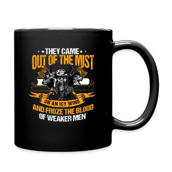 Viking, Viking, Valhalla - Mug uni - noir - Droite