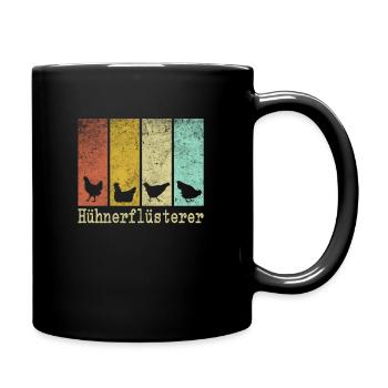 Chuchoteur de poulet - Chicken Design - Mug uni - noir - Droite