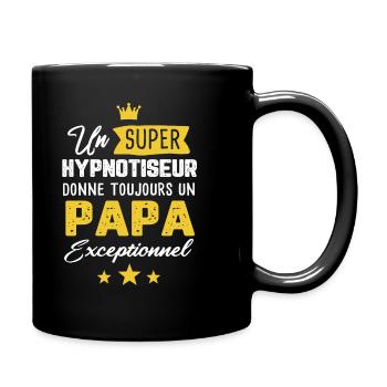 Hypnotiseur fête des pères homme hypnose - Mug uni - noir - Droite