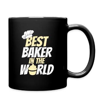 Baker Baking Bakery Crafts - Full Colour Mug - black - Right