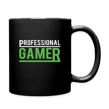 Gamer Gamer Gamecker Player Idée cadeau - Mug uni - noir - Droite