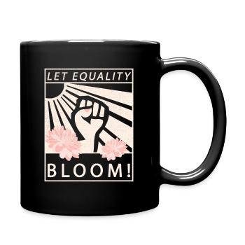 Equality Equality Feminist - Full Colour Mug - black - Right