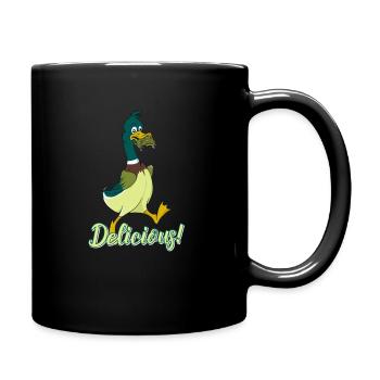 Delicious Snails - Laufenten - Full Colour Mug - black - Right